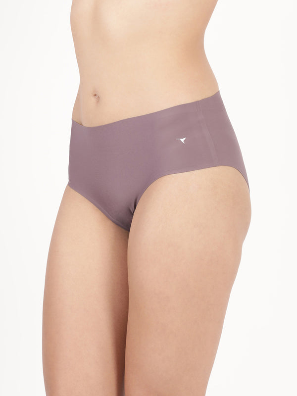 Full Bond - Bonded Seam Polyamide Panty With High-Waist And Cotton Gusset lining
