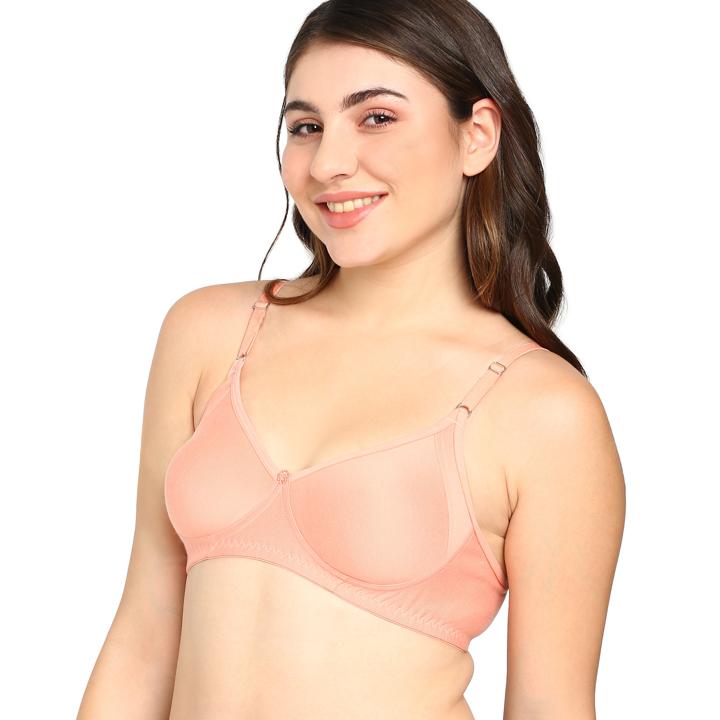 blossom-gracious-coral pink3-knitted-everyday bra