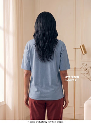BL LW T 12 - Round Neck Oversized T-Shirt for Everyday Comfort