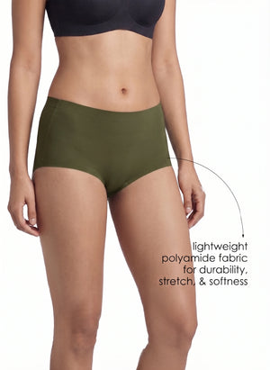 Boy Leg Bond -Bonded free-cut leg openings with a cotton-lined gusset and a seamless look with no visible panty lines _ Pack of 1