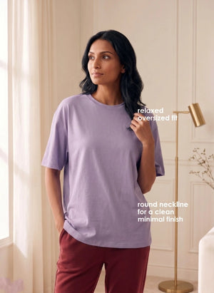 BL LW T 12 - Round Neck Oversized T-Shirt for Everyday Comfort