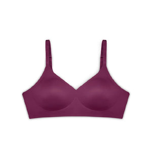 Glossy Pad - Bonded, Seamless Full Coverage Bra With Removable Pads For Support And Invisible Look