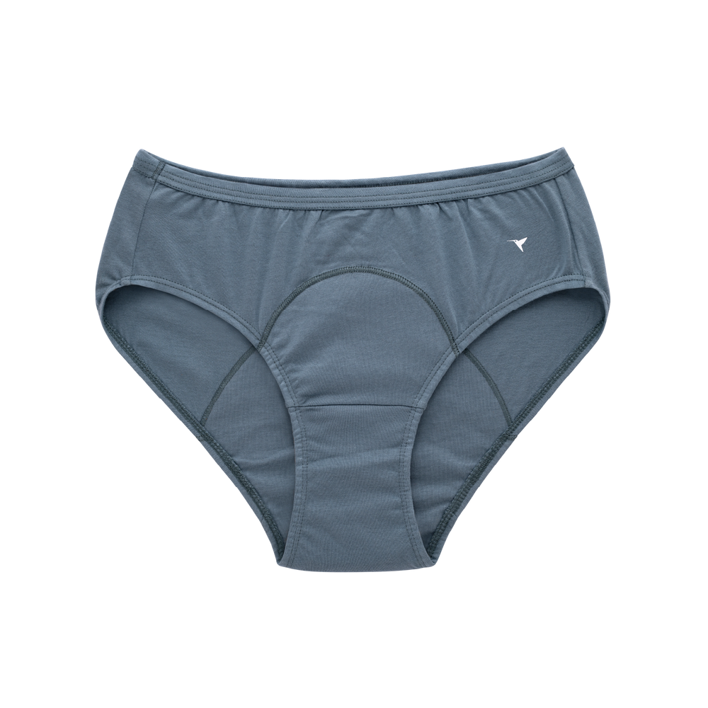 Happy Period R - Soft Cotton Period Briefs with Gentle Waistband & Leak Protection_Pack of 2