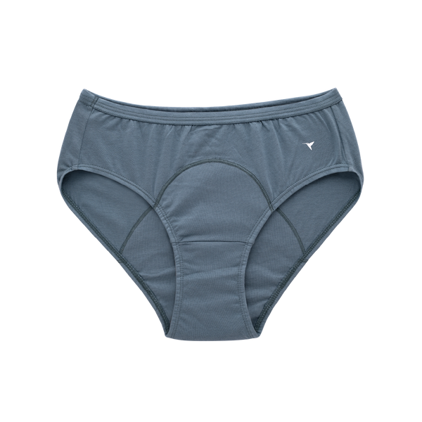 Happy Period R - Soft Cotton Period Briefs with Gentle Waistband & Leak Protection_Pack of 2