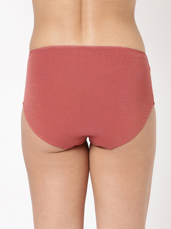 Hug U Panty Pack of 2 - Stretch Cotton With Feminine Touch