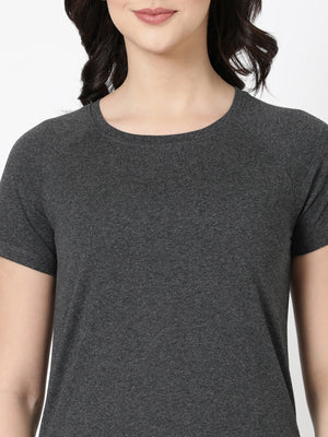 Hip Long Tee - Stretch Cotton Comfort & Sporty Style