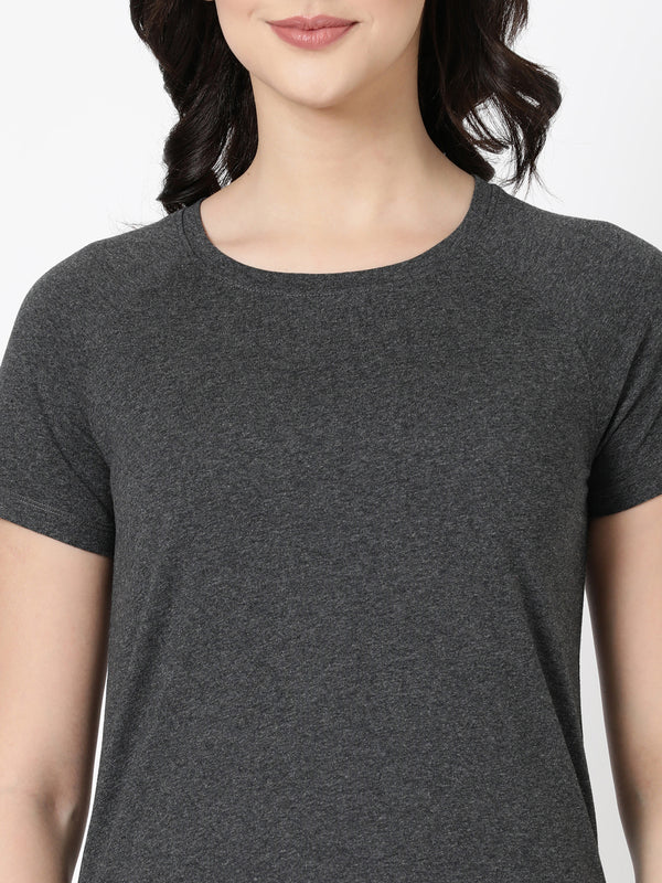 Hip Long Tee - Stretch Cotton Comfort & Sporty Style