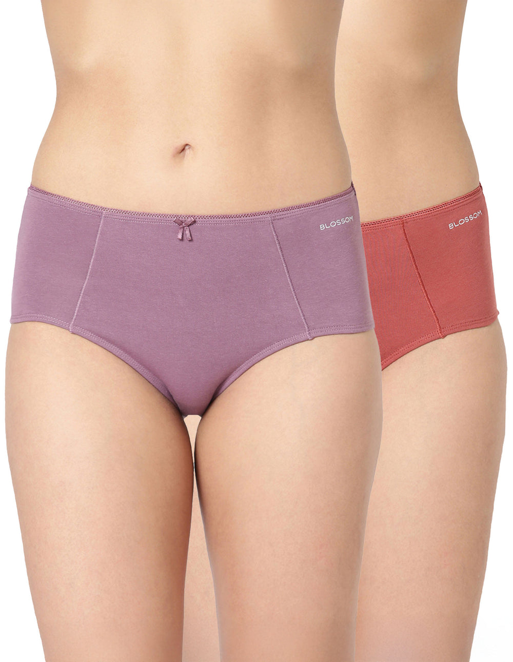 Hug U Panty Pack of 2 - Stretch Cotton With Feminine Touch