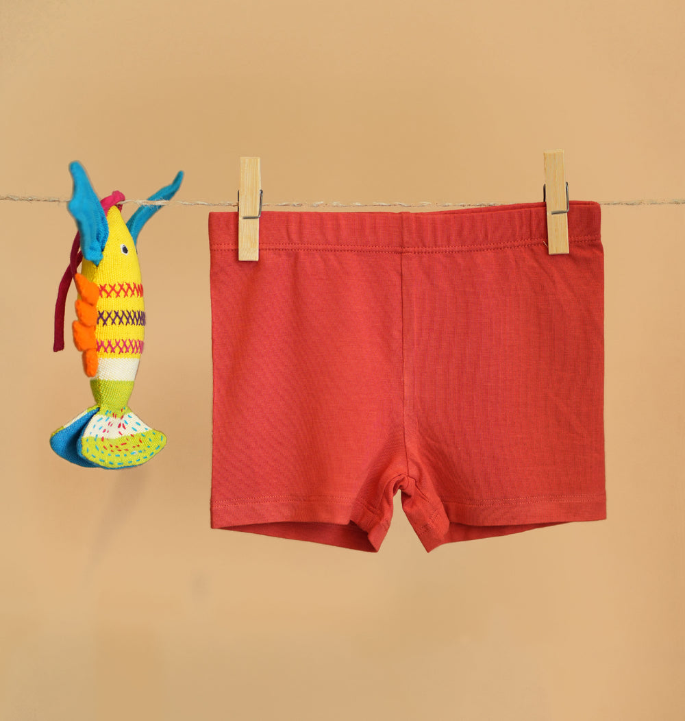 Kids Shorts - Huggy Shorts for Girls Pack of 3 - Soft Modal