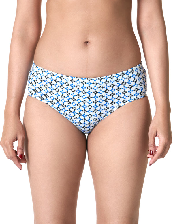 Orchid Combo - Concealed Inner Elastic High Coverage Hipster Panties_Pack of 5