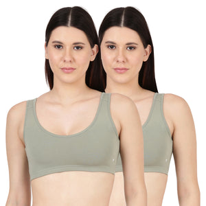 Blissful Bra - Pack of 2 - Soft Cotton Teenager Bra