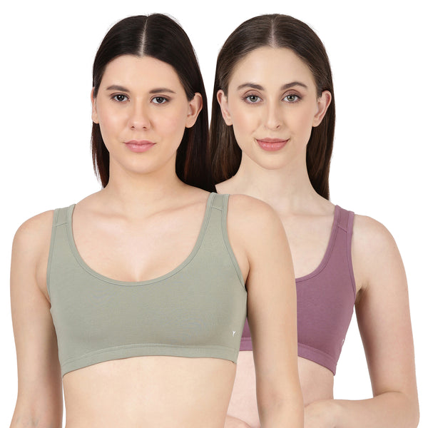 Blissful Bra - Pack of 2 - Soft Cotton Teenager Bra