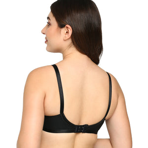 Jasmine - Everyday Woven Bra With Soft Cups with U - Back