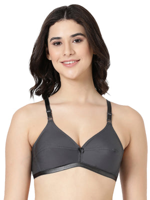 Jasmine - Everyday Woven Bra With Soft Cups with U - Back