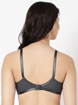 Jasmine - Everyday Woven Bra With Soft Cups with U - Back