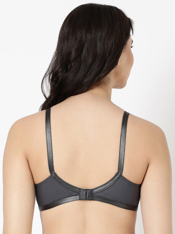 Jasmine - Everyday Woven Bra With Soft Cups with U - Back