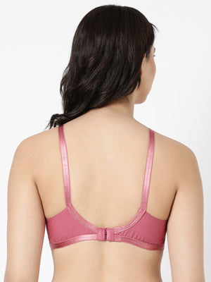 Jasmine - Everyday Woven Bra With Soft Cups with U - Back