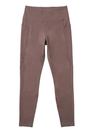 BL AL B 32 - High-Waist Activewear Leggings with 4-Way Stretch Fabric, Side Utility Pocket, Moisture-Wicking Comfort, Flatlock Seams & Slim Tapered Fit for Yoga, Gym and Everyday Wear