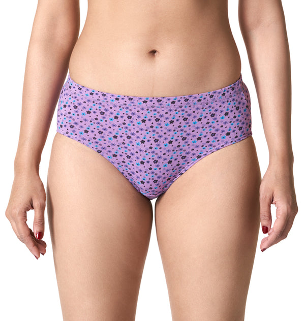 Lotus Combo Panties - Cotton Stretch Comfort Pack Of 5