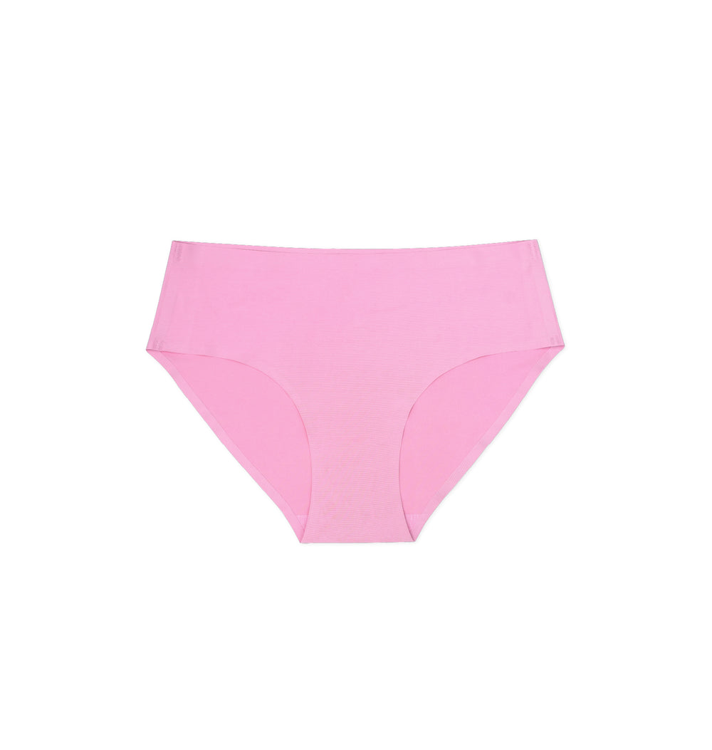 Love Bond - Bonded Seam Polyamide Panty With Mid Waist And Cotton Gusset Lining
