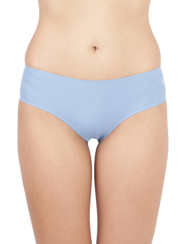 Love Bond - Bonded Seam Polyamide Panty With Mid Waist And Cotton Gusset Lining