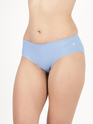 Love Bond - Bonded Seam Polyamide Panty With Mid Waist And Cotton Gusset Lining
