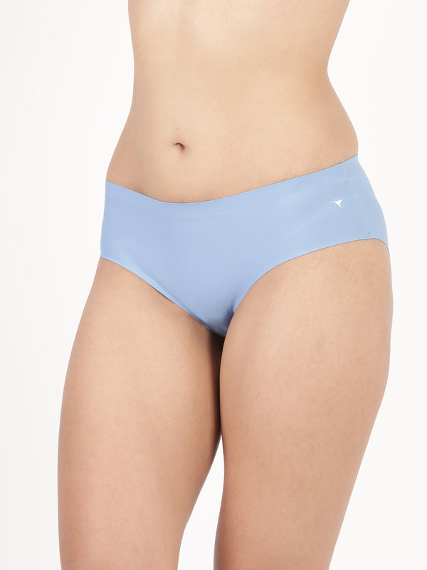 Love Bond - Bonded Seam Polyamide Panty With Mid Waist And Cotton Gusset Lining