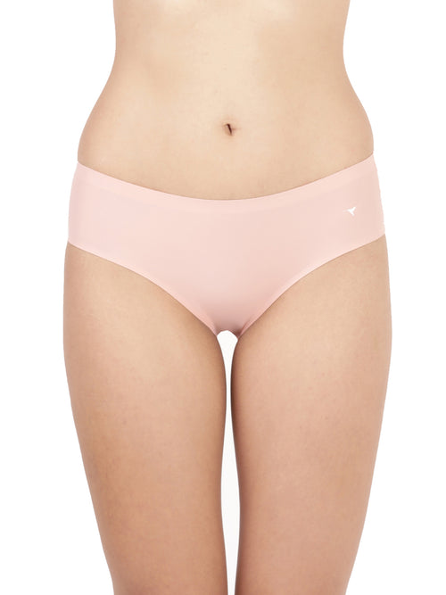 Love Bond - Bonded Seam Polyamide Panty With Mid Waist And Cotton Gusset Lining