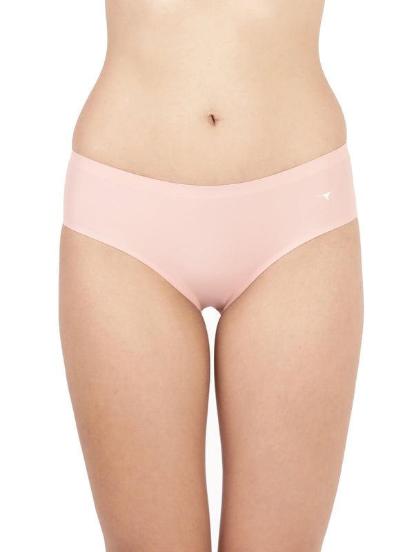 Love Bond - Bonded Seam Polyamide Panty With Mid Waist And Cotton Gusset Lining