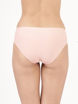 Love Bond - Bonded Seam Polyamide Panty With Mid Waist And Cotton Gusset Lining