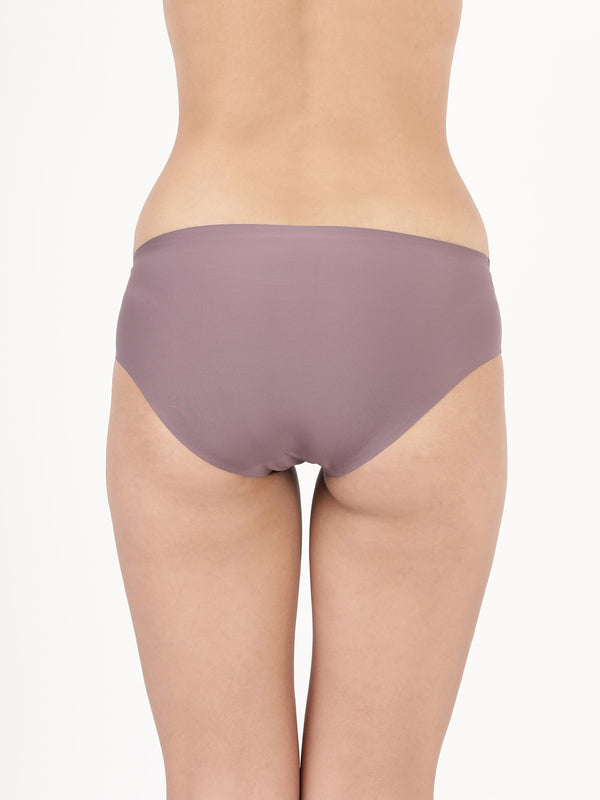 Love Bond - Bonded Seam Polyamide Panty With Mid Waist And Cotton Gusset Lining