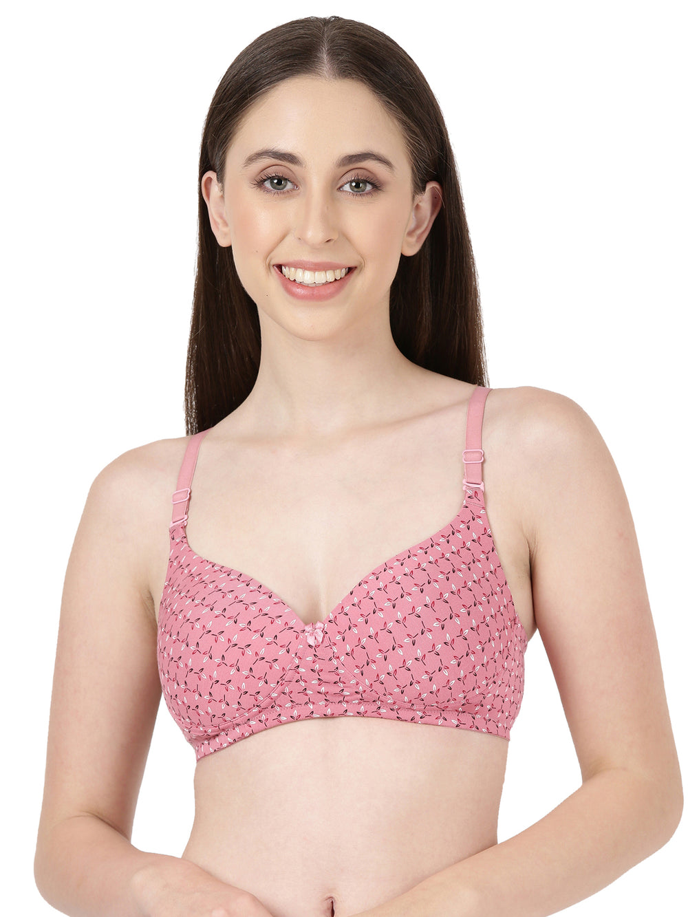 Lush Print Pad - Medium padded printed Modal bra