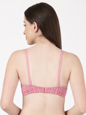 Lush Print Pad - Medium padded printed Modal bra