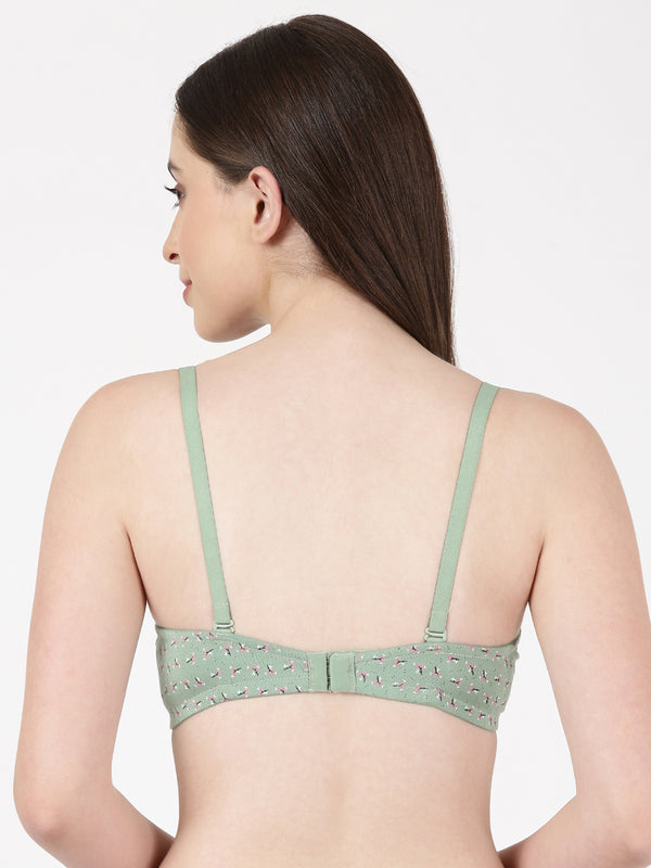 Lush Print Pad - Medium padded printed Modal bra