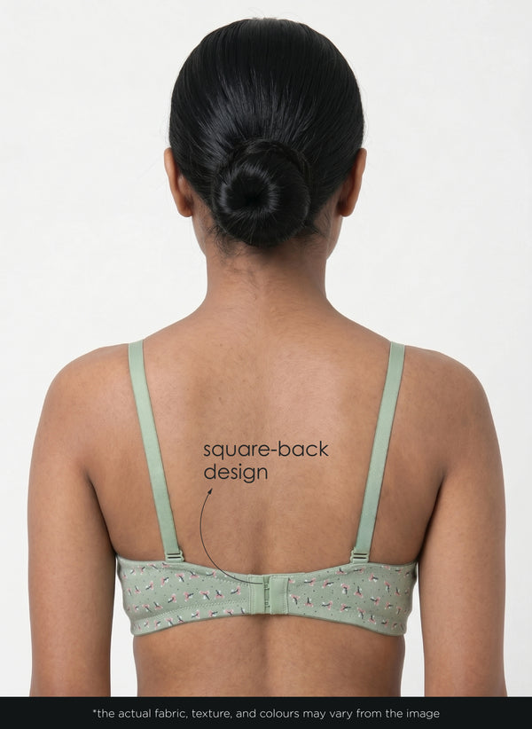 Lush Print Pad - Ultra Soft Modal Medium Padded Printed Bra