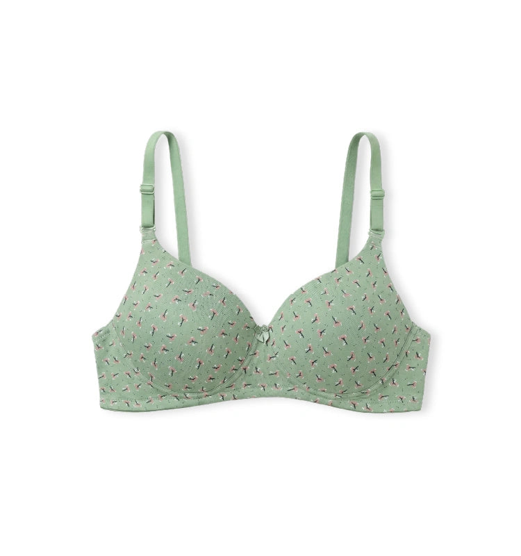 Lush Print Pad - Ultra Soft Modal Medium Padded Printed Bra