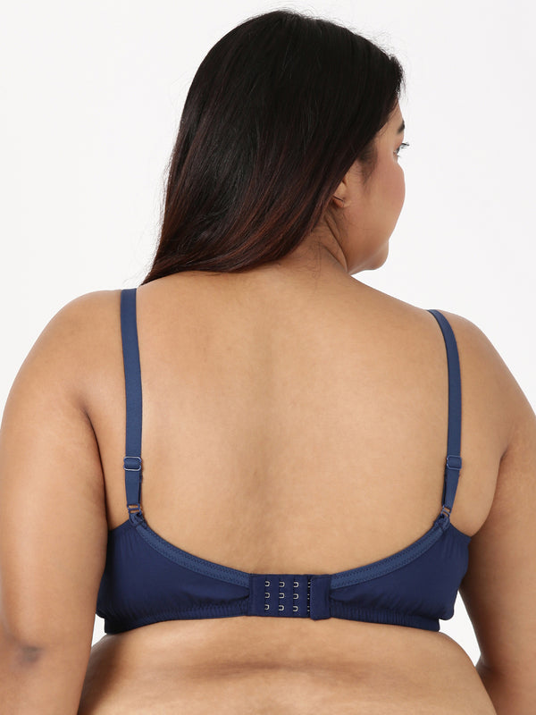 Magna Fit - Full Coverage Cotton Bra With 3-Section Support