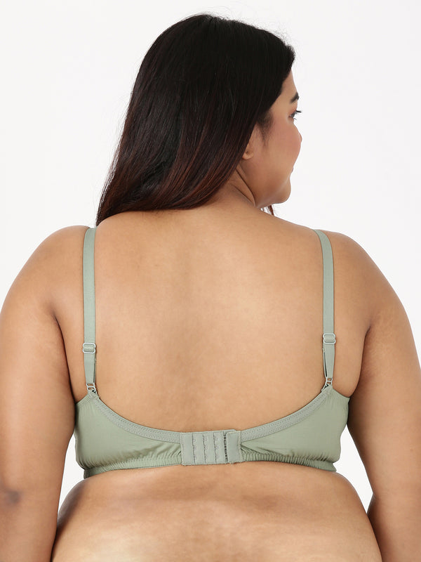 Magna Fit - Full Coverage Cotton Bra With 3-Section Support