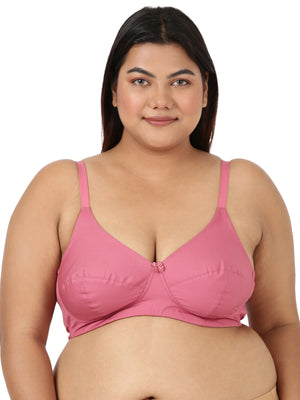 Magna Fit - Full Coverage Cotton Bra With 3-Section Support