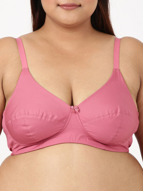 Magna Fit - Full Coverage Cotton Bra With 3-Section Support