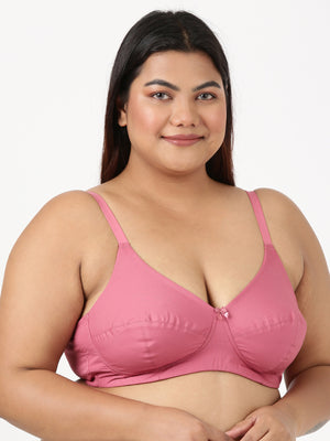 Magna Fit - Full Coverage Cotton Bra With 3-Section Support