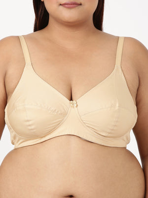 Magna Fit - Full Coverage Cotton Bra With 3-Section Support