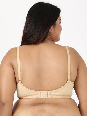Magna Fit - Full Coverage Cotton Bra With 3-Section Support