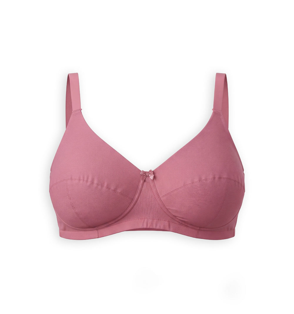 Magna Fit - Plus Size Support Bra with Full Coverage and Terry Fabric Lining