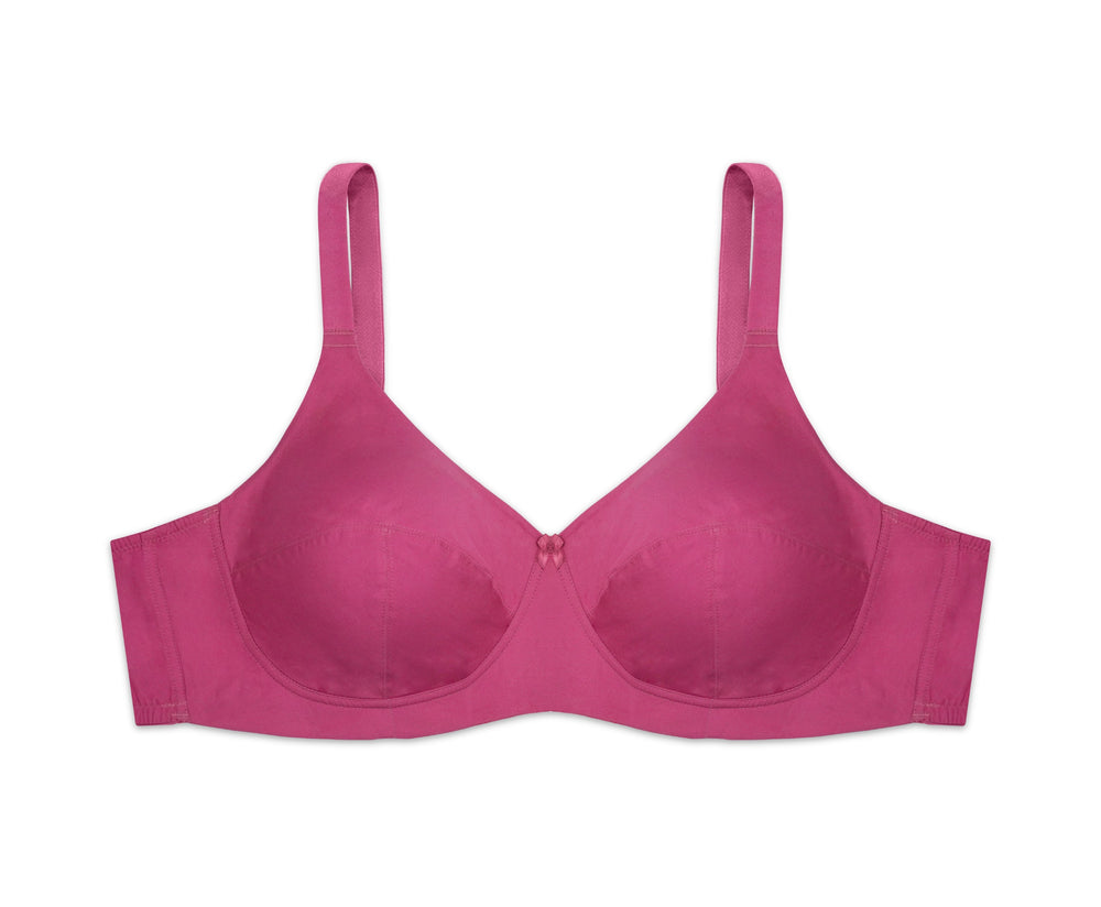 Magna Fit - Full Coverage Cotton Bra With 3-Section Support