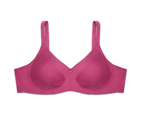 Magna Fit - Full Coverage Cotton Bra With 3-Section Support
