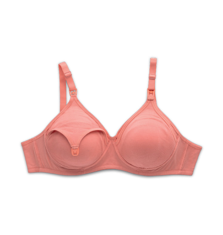 Hosiery Push-Up Ladies Light Pink Bra, Size: Medium, Printed at best price  in New Delhi