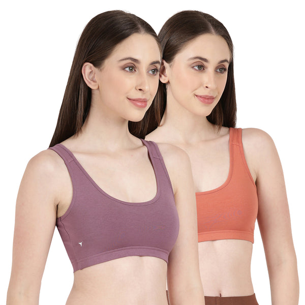 Blissful Bra - Pack of 2 - Soft Cotton Teenager Bra