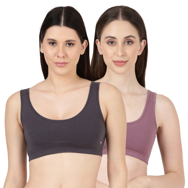 Blissful Bra - Pack of 2 - Soft Cotton Teenager Bra
