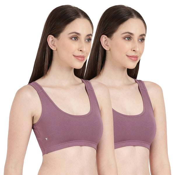 Blissful Bra - Pack of 2 - Soft Cotton Teenager Bra